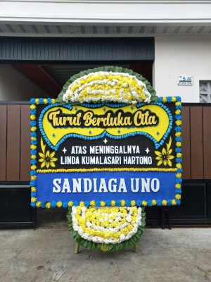 Papan Bunga Duka di Ungga